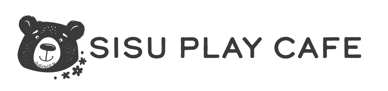 Sisu Play Cafe Logo with Bear